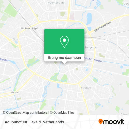 Acupunctuur Lieveld kaart