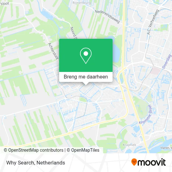 Why Search kaart