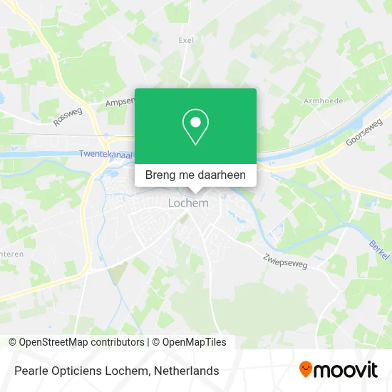 Pearle Opticiens Lochem kaart