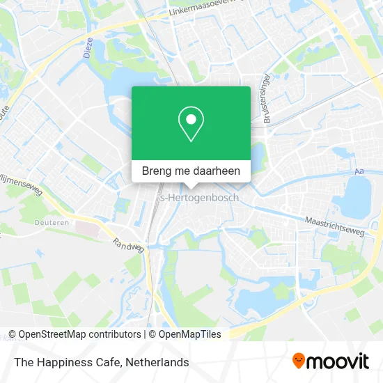 The Happiness Cafe kaart