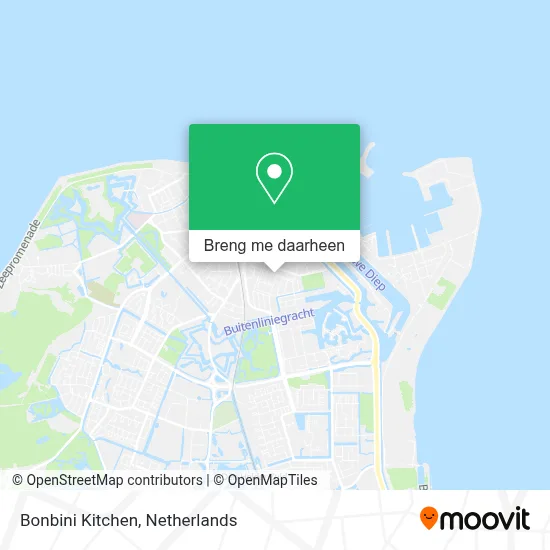 Bonbini Kitchen kaart