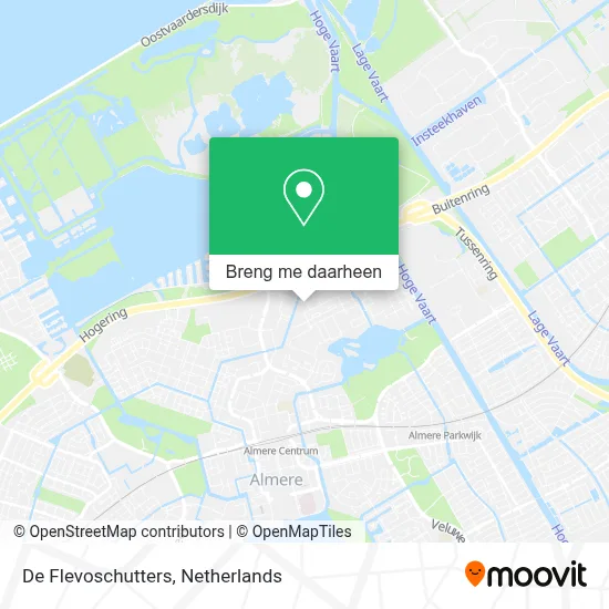 De Flevoschutters kaart