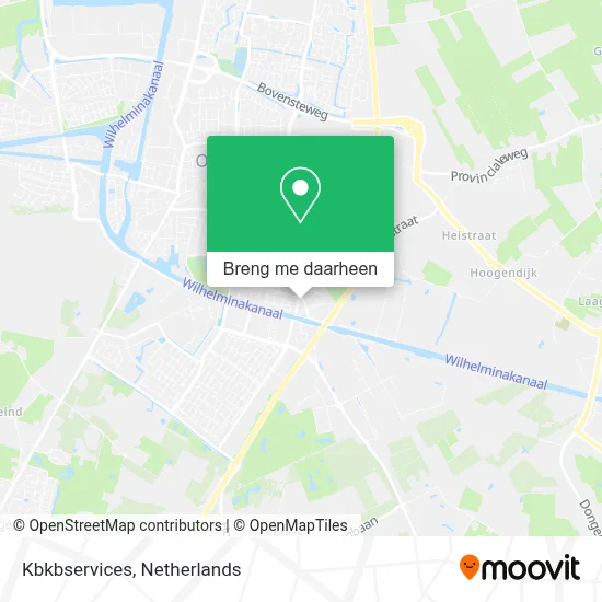 Kbkbservices kaart