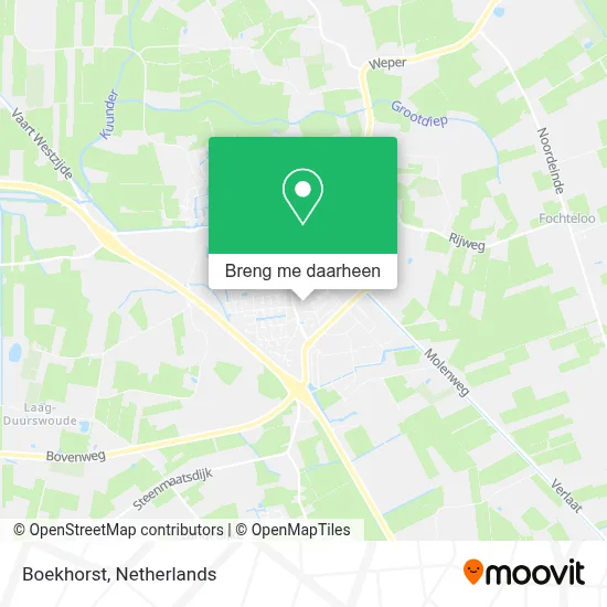 Boekhorst kaart
