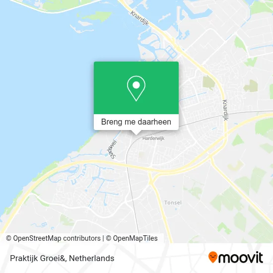 Praktijk Groei& kaart