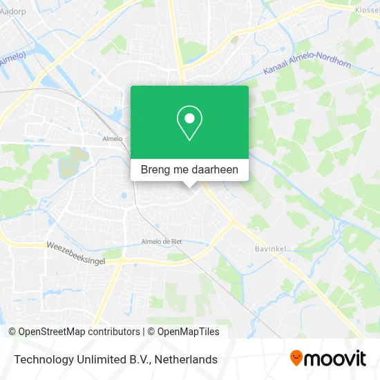 Technology Unlimited B.V. kaart