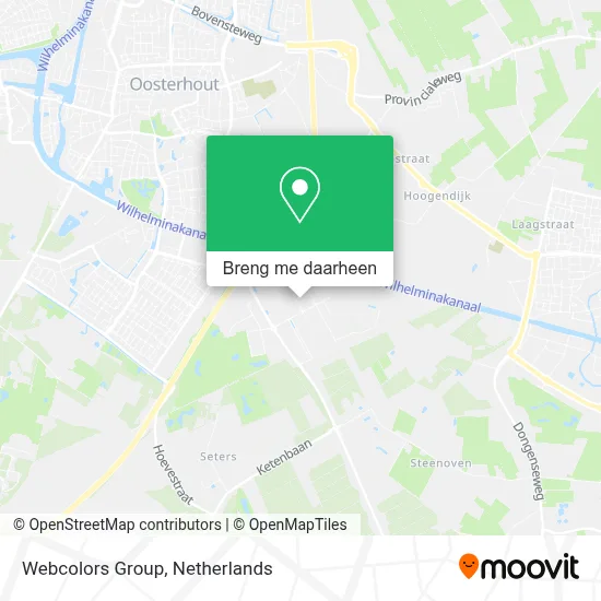 Webcolors Group kaart