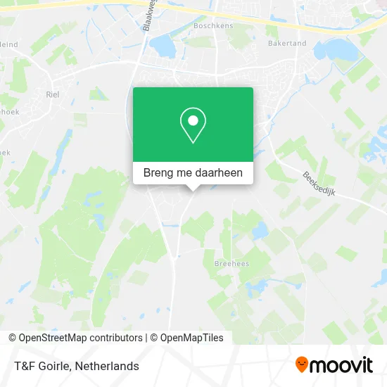T&F Goirle kaart