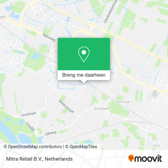 Mitra Retail B.V. kaart