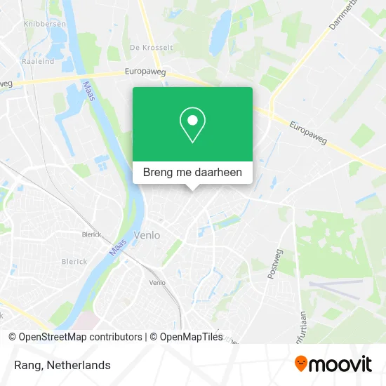 Rang kaart