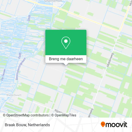 Braak Bouw kaart