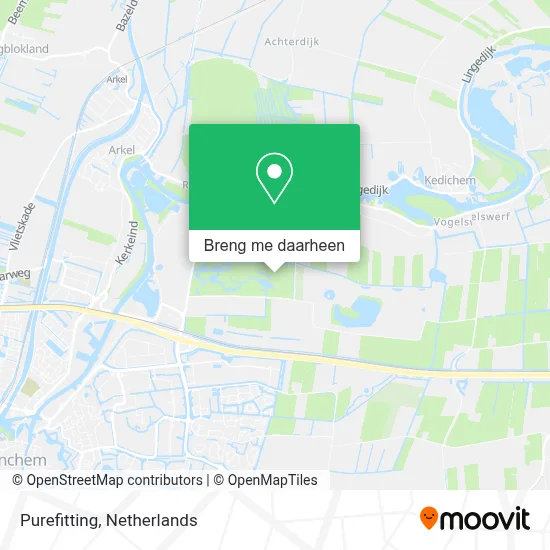 Purefitting kaart