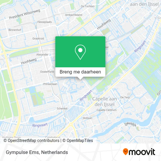 Gympulse Ems kaart
