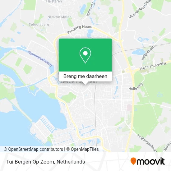 Tui Bergen Op Zoom kaart