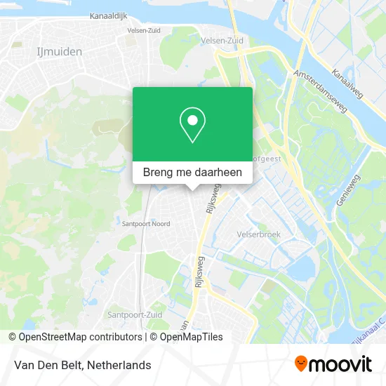 Van Den Belt kaart