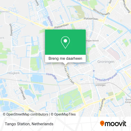 Tango Station kaart