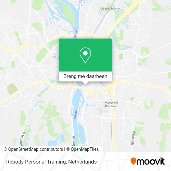 Rebody Personal Training kaart