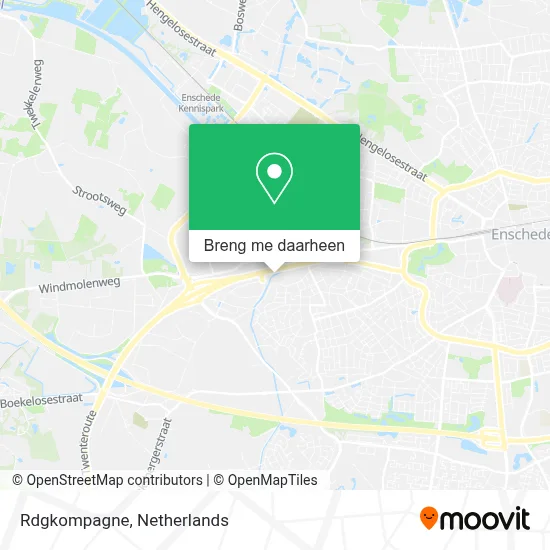 Rdgkompagne kaart