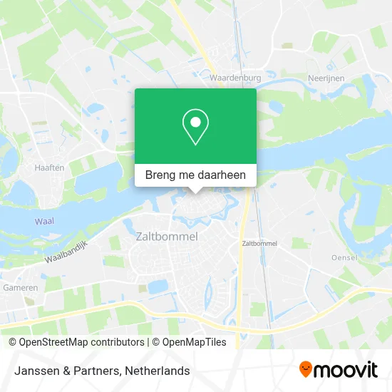 Janssen & Partners kaart