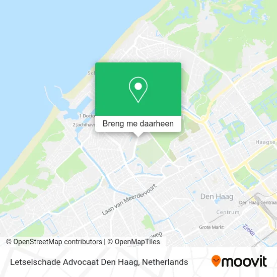 Letselschade Advocaat Den Haag kaart