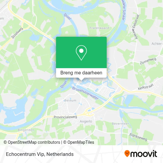 Echocentrum Vip kaart