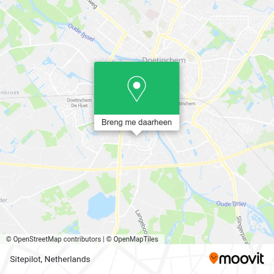Sitepilot kaart