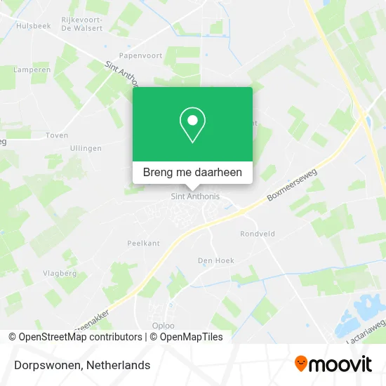 Dorpswonen kaart