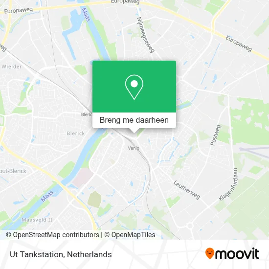 Ut Tankstation kaart