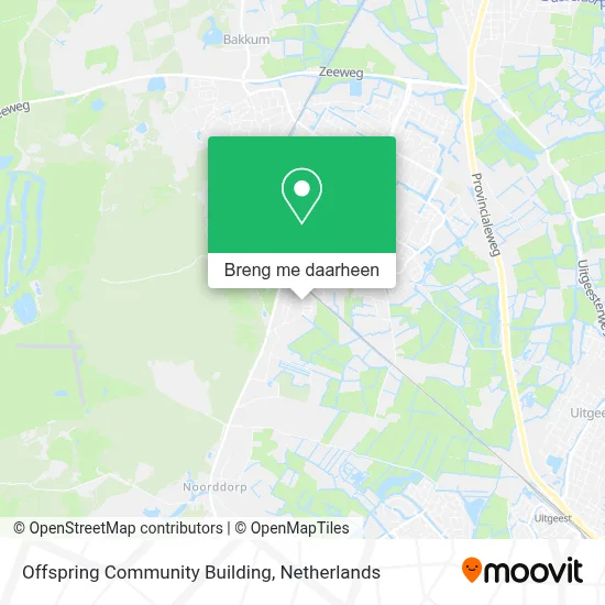 Offspring Community Building kaart