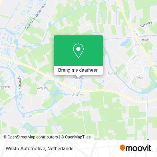 Wilsto Automotive kaart