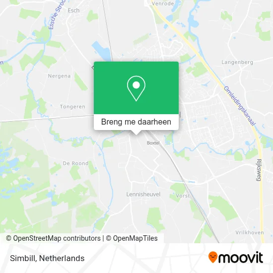 Simbill kaart
