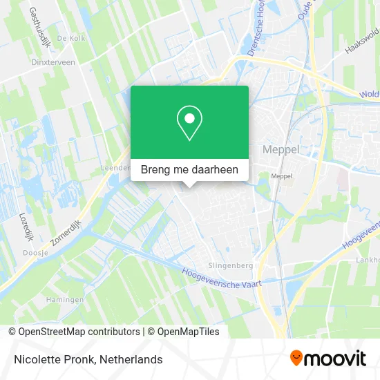 Nicolette Pronk kaart