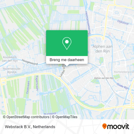 Webstack B.V. kaart
