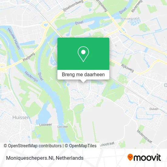 Moniqueschepers.Nl kaart