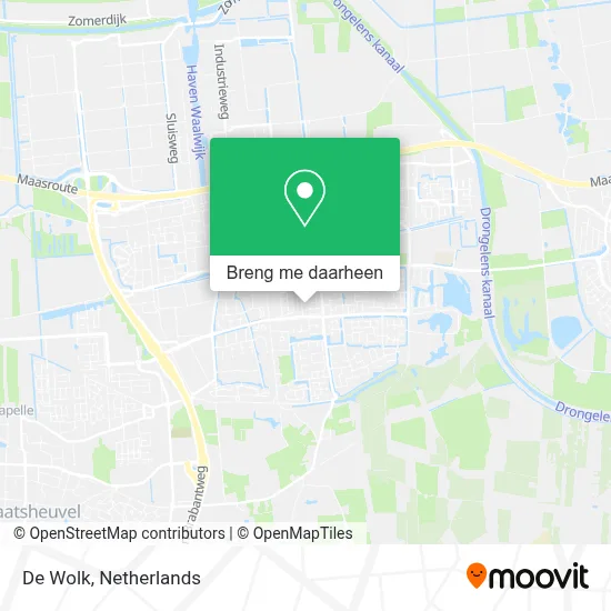 De Wolk kaart