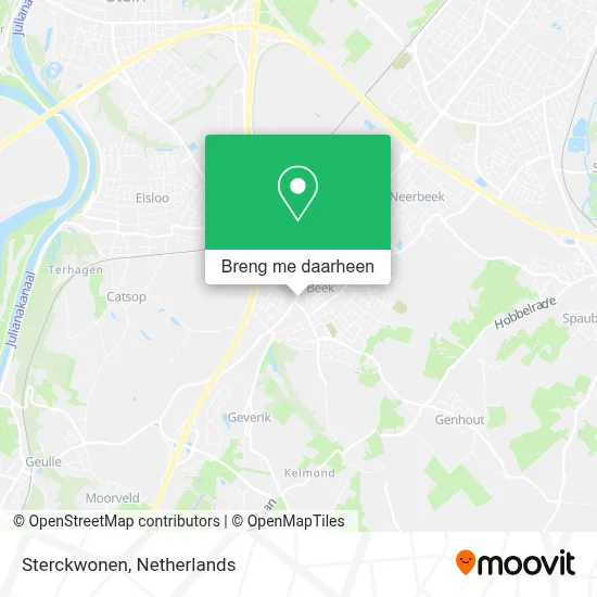 Sterckwonen kaart