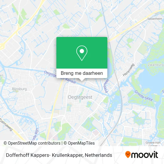 Dofferhoff Kappers- Krullenkapper kaart