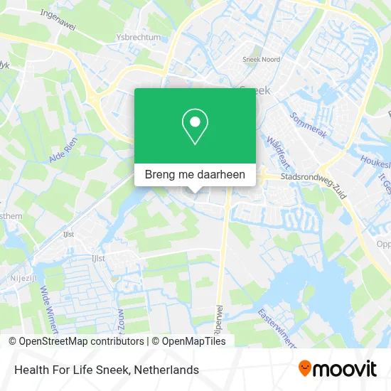 Health For Life Sneek kaart