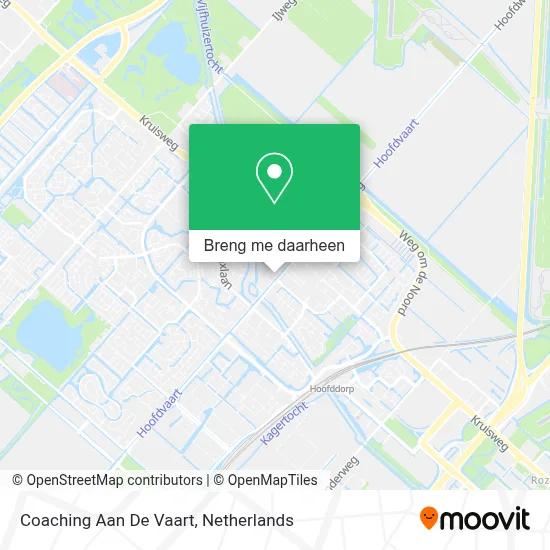 Coaching Aan De Vaart kaart