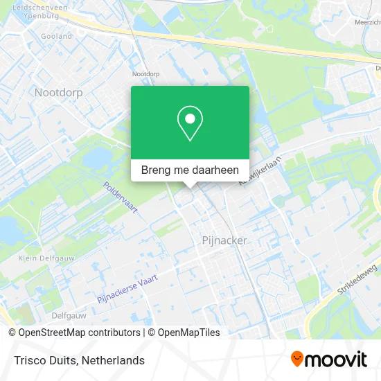 Trisco Duits kaart