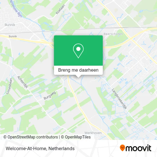 Welcome-At-Home kaart