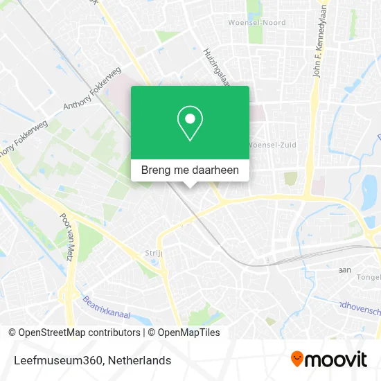 Leefmuseum360 kaart