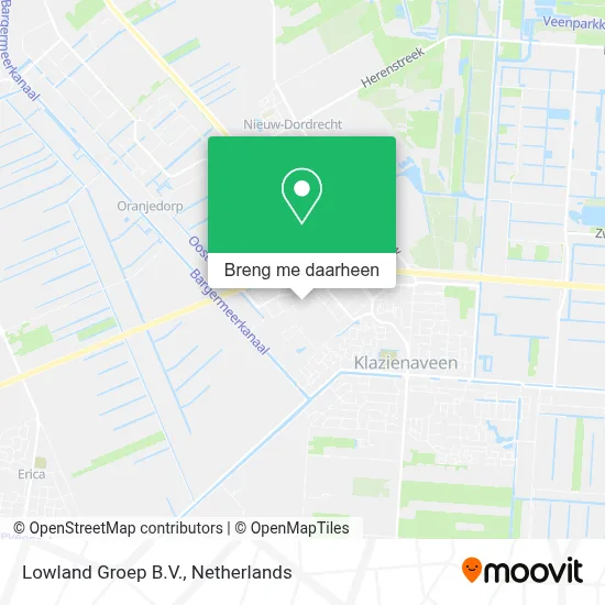 Lowland Groep B.V. kaart