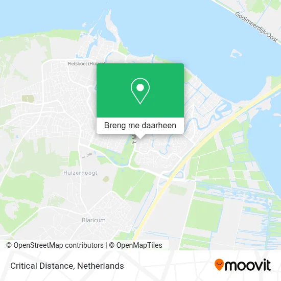 Critical Distance kaart