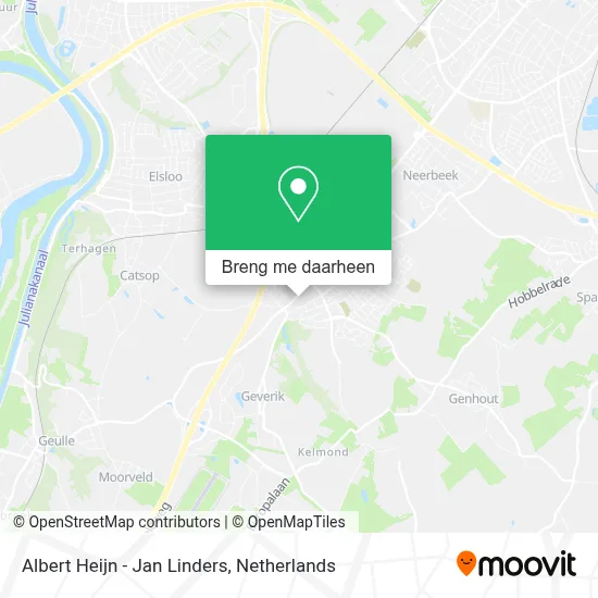 Albert Heijn - Jan Linders kaart