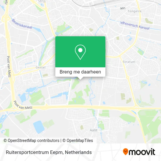Ruitersportcentrum Eepm kaart