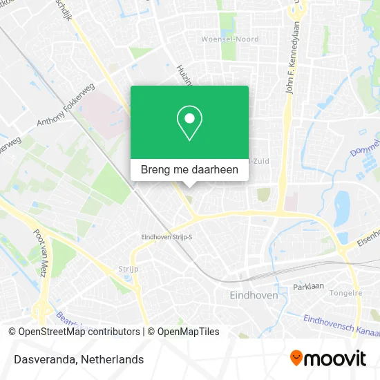 Dasveranda kaart