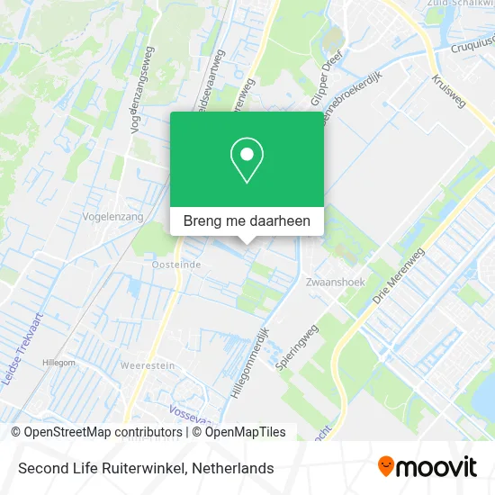 Second Life Ruiterwinkel kaart