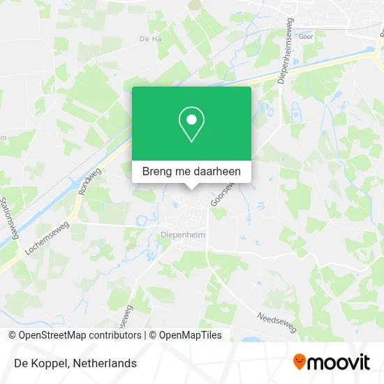 De Koppel kaart