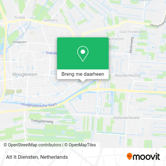 Atl It Diensten kaart